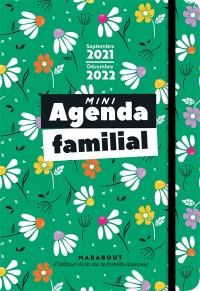 Mini agenda familial : septembre 2021-décembre 2022