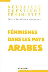 Nouvelles questions féministes, n° 2 (2016). Féminismes dans les pays arabes