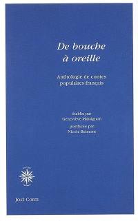 De bouche à oreilles : anthologie de contes populaires français