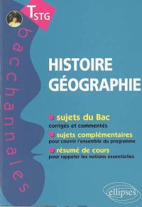 Histoire géographie T STG