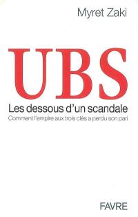 UBS : les dessous d'un scandale : comment l'Empire aux trois clés a perdu son pari