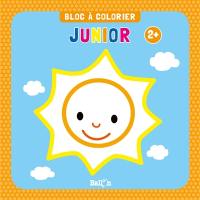 Bloc à colorier junior : soleil