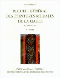 Recueil général des peintures murales de la Gaule. Vol. 1. Province de Narbonnaise : Glanum : 27e supplément à Gallia