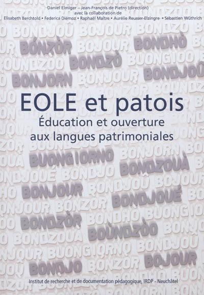 EOLE et patois : éducation et ouverture aux langues patrimoniales
