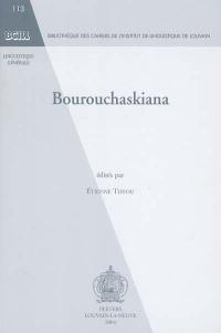 Bourouchaskiana : actes du Colloque sur le bourouchaski