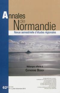 Annales de Normandie, n° 2 (2012)