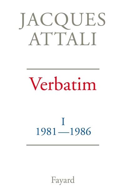 Verbatim. Vol. 1. 1981-1986