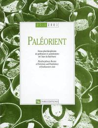 Paléorient, n° 27-1