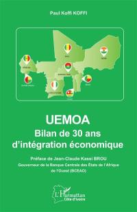 UEMOA : bilan de 30 ans d'intégration économique