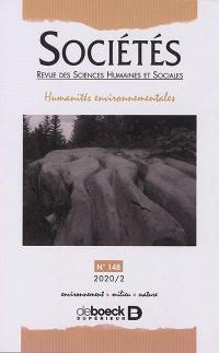 Sociétés, n° 148. Humanités environnementales