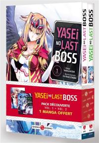 Yasei no last boss : pack découverte vol. 1 + vol. 2, 1 manga offert