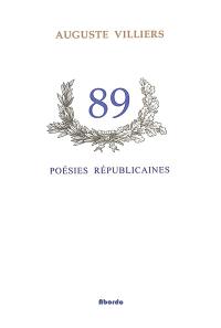 89 : poésies républicaines