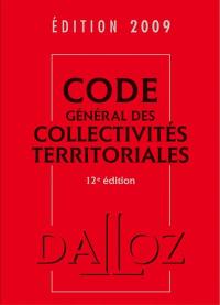 Code général des collectivités territoriales 2009