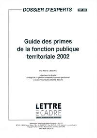Guide des primes de la fonction publique territoriale 2002