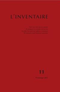 Inventaire (L'), n° 11