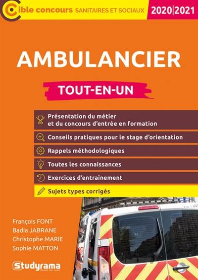 Ambulancier : tout-en-un : concours 2020-2021