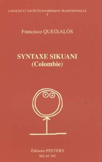 Syntaxe Sikuani, Colombie