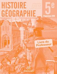 Histoire géographie 5e - livre du professeur