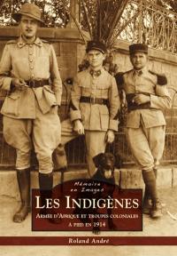 Les indigènes : armée d'Afrique et troupes coloniales à pied en 1914
