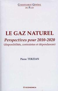Le gaz naturel, perspectives pour 2010-2020 : disponibilités, contraintes et dépendances