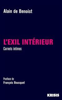 L'exil intérieur : carnets intimes