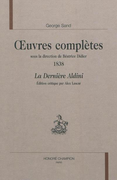 Oeuvres complètes. 1838