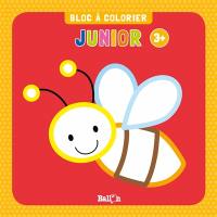 Bloc à colorier junior 3+ : abeille
