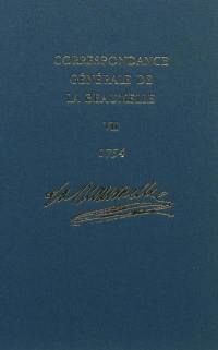 Correspondance générale de La Beaumelle (1726-1773). Vol. 7. 22 janvier 1754-18 octobre 1754