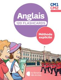 Anglais CM1, CM2 : 120 flashcards