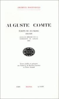 Ecrits de jeunesse, 1816-1828. Mémoire sur la cosmogonie de Laplace, 1935