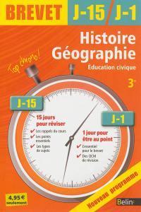 Histoire géographie, éducation civique 3e : nouveau programme