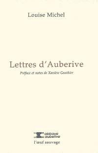Lettres d'Auberive