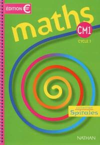 Maths CM1 : cycle des approfondissements : manuel de l'élève