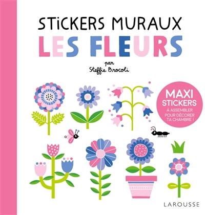 Les fleurs : stickers muraux