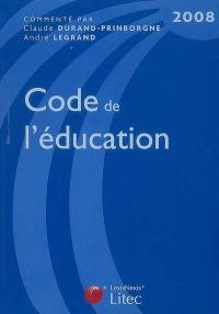 Code de l'éducation 2008