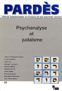 Pardès, n° 27. Psychanalyse et judaïsme