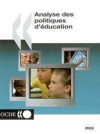 Analyse des politiques d'éducation 2002