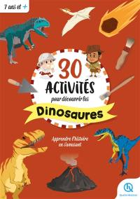 30 activités pour découvrir les dinosaures