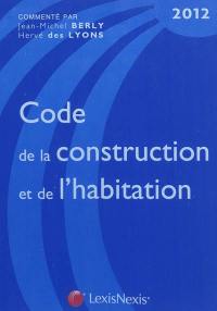 Code de la construction et de l'habitation 2012