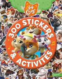 44 chats : 300 stickers & activités