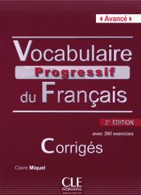 Livre : Vocabulaire Progressif Du Français, A2-B1, Intermédiaire, Le ...