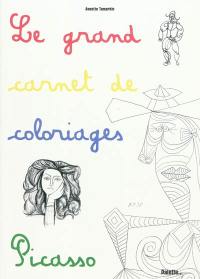 Le grand carnet de coloriages Picasso