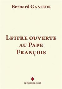 Lettre ouverte au pape François