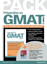 Préparation au GMAT + le programme Longman English Interactive : méthode d'entraînement complète avec 4 tests blancs corrigés
