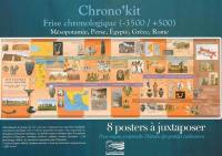 Chrono'kit : frise chronologique (-3500-+500) : Mésopotamie, Perse, Egypte, Grèce, Rome