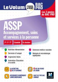 ASSP, accompagnement, soins et services à la personne : bac pro 2de, 1re, terminale, à domicile, en structure