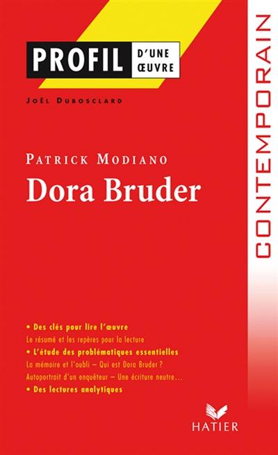 Dora Bruder (1997), Patrick Modiano