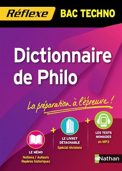 Dictionnaire de philo : bac techno