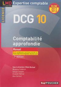 DCG 10, comptabilité approfondie, licence : manuel : 2013-2014