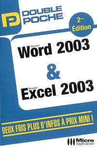 Word 2003 & Excel 2003